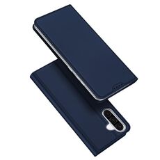 Per Samsung Galaxy A36 5G DUX DUCIS Skin Pro Series Custodia in pelle Flip per telefono (blu)