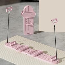 Multifunctional Ski Trainer Lelvic Floor Muscle Trainer Push-Up Board, Spec: Deluxe Pink