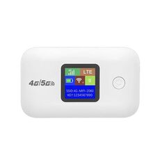 A8-EU Eurasian Version 4G Portable WiFi Wireless Type-C Plug And Play LTE Router Car Mobile Hotspot(White)