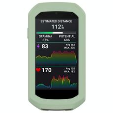 Per Garmin Edge 1050 Half Pack Cronometro Custodia protettiva in silicone (verde)