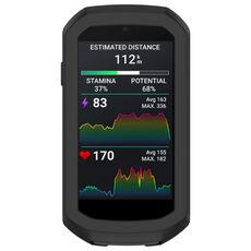 Per Garmin Edge 1050 Half Pack Cronometro Custodia protettiva in silicone (nero)