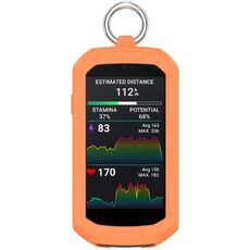 Per Garmin Edge 1050 Custodia protettiva in silicone per cronometro a copertura totale (arancione)