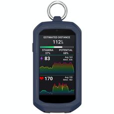 Per Garmin Edge 1050 Custodia protettiva in silicone per cronometro a copertura totale (blu notte)