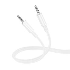 Borofone BL21 AUX 3.5mm Audio Adapter Cable, Length: 1m(White)
