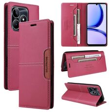 For Realme C53 4G GQUTROBE G01 RFID Anti-theft Leather Phone Case(Red)