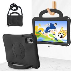 For Honor Pad X9 Handle Football Shaped EVA Shockproof Tablet Case(Black)