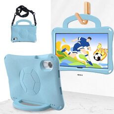 Custodia per tablet antiurto in EVA a forma di pallone da calcio per Honor Pad X9 (azzurro chiaro)