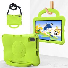 Per Honor Pad V7 10.4 2024 Custodia per tablet antiurto in EVA a forma di pallone da calcio (verde erba)