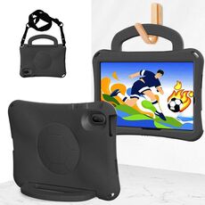 For Honor Pad V7 11 2021 Handle Football Shaped EVA Shockproof Tablet Case(Black)