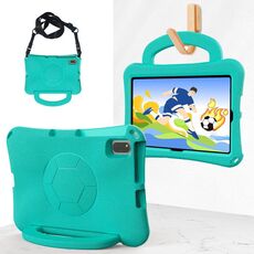 Per Honor Pad V6 10.4 2024 Custodia per tablet antiurto in EVA a forma di pallone da calcio (verde menta)