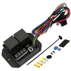 12V Digital Radiator Fan Controller Switch Automotive Fan Wiring Harness