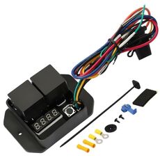 24V Digital Radiator Fan Controller Switch Automotive Fan Wiring Harness