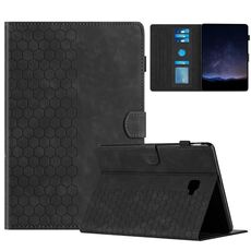 Per Samsung Galaxy Tab A 10.1 2016 T580 Custodia per tablet intelligente in pelle goffrata a nido d'ape (nero)