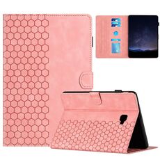 Per Samsung Galaxy Tab A 10.1 2016 T580 Custodia per tablet intelligente in pelle goffrata a nido d'ape (rosa)
