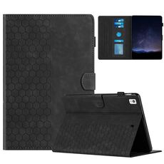 Per Samsung Galaxy Tab A 10.1 2019 T510 Custodia per tablet in pelle goffrata a nido d'ape (nero)