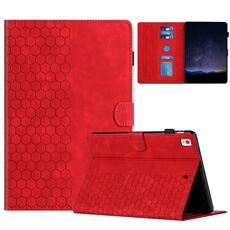 Per Samsung Galaxy Tab A 10.1 2019 T510 Custodia per tablet in pelle goffrata a nido d'ape (rosso)
