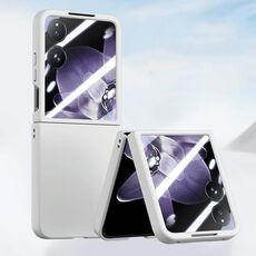Per Xiaomi Mix Flip Custodia per telefono antiurto con rivestimento in PC integrato (bianco)