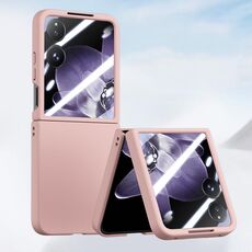 Per Xiaomi Mix Flip Custodia per telefono antiurto con PC integrato Skin Feel (rosa)