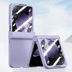 Per Xiaomi Mix Flip Custodia per telefono antiurto in tre parti con rivestimento in PC integrato (viola)