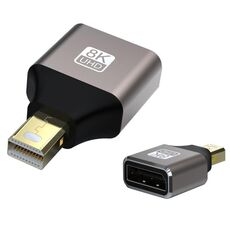 Convertitore adattatore DP da Mini Displayport maschio a Displayport femmina 8K 60Hz