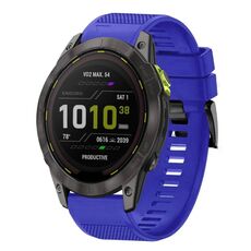 Per cinturino in silicone a sgancio rapido Garmin Enduro 3 da 26 mm (blu scuro)