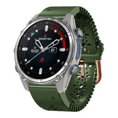 Per Garmin Descent Mk3 43mm Cinturino in silicone traspirante da 20mm (verde militare)