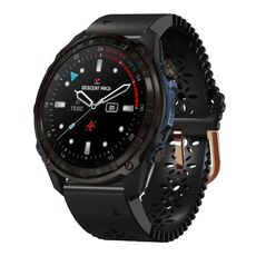Per Garmin Descent Mk3i 43mm Cinturino in silicone traspirante da 20mm (nero)