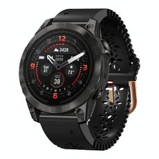Per Garmin Epix Pro 42mm Cinturino in silicone traspirante da 20mm (nero)