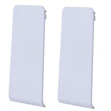 Per Nintendo Switch Console 2 pezzi di ricambio cavalletto posteriore guscio supporto (bianco)