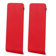 Per Nintendo Switch Console 2 pezzi di ricambio cavalletto posteriore guscio supporto (rosso)