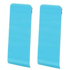 Per Nintendo Switch Console 2 pezzi di ricambio cavalletto posteriore guscio supporto (blu)
