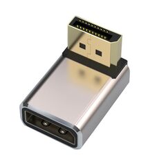 Convertitore adattatore Displayport maschio a Displayport femmina 8K 60Hz PD1.4, angolo: verso il basso