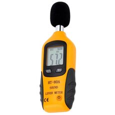 HT-80A Misuratore di rumore portatile con display digitale LCD di piccole dimensioni Misuratore di rumore di precisione