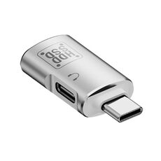 Adattatore USB-C/Tipo-C a USB, USB-C/Tipo-C OTG supporta auricolari e trasmissione dati (argento)