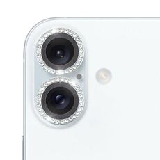 Per iPhone 16/16 Plus 9H Point Drill Anello di protezione per obiettivo della fotocamera (verde)