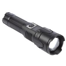 S2301 30W White Laser Wick 1000LM Torcia LED con zoom telescopico (nero)