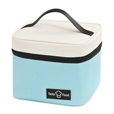 Borsa termica portatile per il pranzo, borsa per picnic all'aperto (blu)
