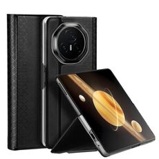 Per Honor Magic V3 DUX DUCIS Bril Series PU + TPU Custodia per telefono (nero)