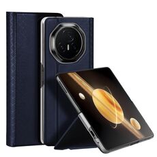 Custodia per telefono PU + TPU serie DUX DUCIS Bril per Honor Magic V3 (blu)