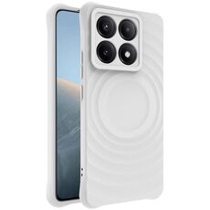 Per Xiaomi 14T IMAK UC-6 Series Manbo Frosting Custodia morbida per telefono (bianco)