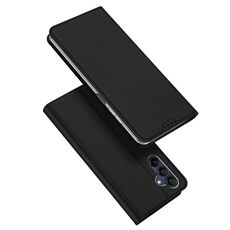 Per Samsung Galaxy A16 5G DUX DUCIS Skin Pro Series Custodia in pelle Flip per telefono (nero)