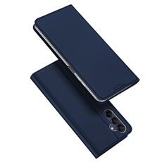 Per Samsung Galaxy A16 5G DUX DUCIS Skin Pro Series Custodia in pelle Flip per telefono (blu)