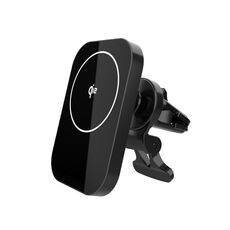 Supporto per auto con ricarica wireless magnetica standard QI CW12 da 15 W max (nero)