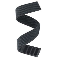 Per Garmin Fenix ​​8 AMOLED 43mm Cinturino in nylon lavorato a maglia con chiusura a strappo (grigio)
