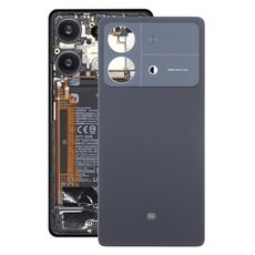 Per Xiaomi Poco X6 Neo Cover posteriore batteria originale (nero)