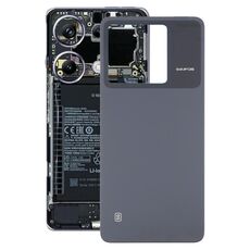 Per Xiaomi Poco X6 5G Cover posteriore batteria originale (nero)