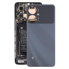 Per Xiaomi Poco M6 5G Cover posteriore batteria originale (nero)