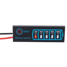 4615 Batteria al piombo e al litio universale LED tensione e pannello di visualizzazione dell'elettricità