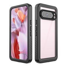 Per Google Pixel 9 Pro RedPepper Custodia protettiva antiurto IP68 impermeabile PC + TPU (nero)
