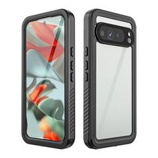 Per Google Pixel 9 Pro XL RedPepper Custodia protettiva antiurto IP68 impermeabile PC + TPU (nero)